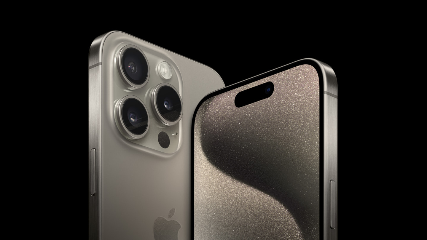 iPhone 15 Pro lineup — Apple